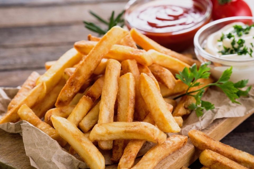 Sustainable Belgian fries produced with oil-free compressed air